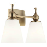 Cosabella Vanity Light Champagne Bronze 2 Light
