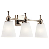 Cosabella Vanity Light Polished Nickel 3 Light