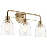 Meller Vanity Light Champagne Bronze 3 Light