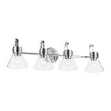 Farum Vanity Cone Light Chrome 4 Light