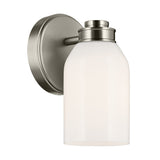 Shae Cylinder Wall Sconce Brushed Nickel