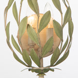 Broche 8.25'' Champagne Green Tea Sconce by Crystorama