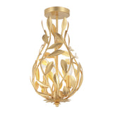 Broche 9'' Semi Flush Mount