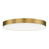 Trim Round Flush Mount Satin Brass by Maxim Lighting