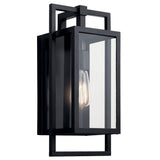 Goson Outdoor Wall Light Black 16 Inch