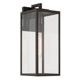 Branner Outdoor Wall Light Olde Bronze 7 Inch