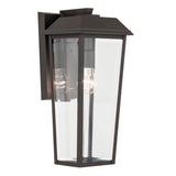 Mathus Outdoor Wall Light Olde Bronze 8 Inch