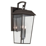 Mathus Outdoor Wall Light Olde Bronze 13.5 Inch