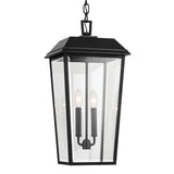 Mathus Outdoor Hanging Light Textured Black