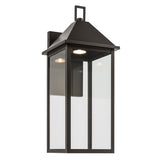 Prin Rectangle Outdoor Wall Light Olde Bronze 9 Inch
