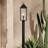 Prin Rectangle Post Lantern Outdoor Wall Light lifestyle 1