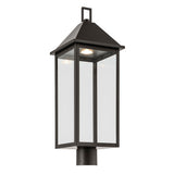 Prin Rectangle Post Lantern Outdoor Wall Light Olde Bronze