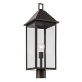 Prin Rectangle Post Lantern Outdoor Wall Light Olde Bronze