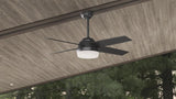 Dempsey Smart Fan Outdoor with LED Light