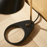 Arne Jacobsen Lamps Table Lamp, Soft Lemon, H: 22" By Arne Jacobsen