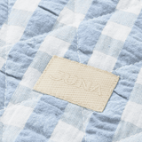 JUNA Pondus Laptop Bag, White/Light Blue By JUNA