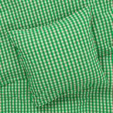 JUNA Bæk&Bølge Duvet Cover Set, Green/Sand By JUNA