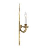 Lexsi 8'' Olde Brass Sconce by Crystorama