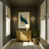 Lexsi 8'' Olde Brass Sconce by Crystorama