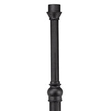 6.5ft Post with Cast Aluminum Base 6.5' Surface Mount Post
