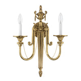 Langley 15'' Olde Brass Sconce by Crystorama