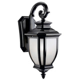 Salisbury Outdoor Wall Light Black 19.5 Inch