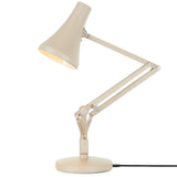 90 Mini Mini Desk Lamp Biiscuit Beige By Anglepoise - Side View1