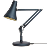 90 Mini Mini Desk Lamp Steel Blue By Anglepoise - Side View1