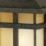 Cross Creek Outdoor Post Lantern Light detail 2