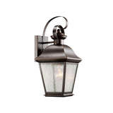 Mount Vernon Outdoor Wall Light Olde Bronze 7.5 Inch