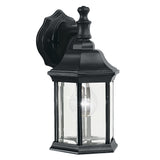 Chesapeake Outdoor Wall Light Black 12 Inch