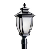 Salisbury Outdoor Post Lantern Light Black