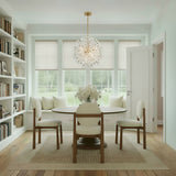 Adley 23.75'' Aged Brass Chandelier by Crystorama