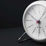 Arne Jacobsen Bankers Table Clock, Ø: 4.3" By Arne Jacobsen