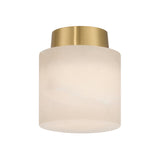 Acme 5.75'' Aged Brass Semi Flush Mount by Crystorama