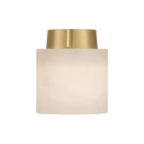 Acme 5.75'' Aged Brass Semi Flush Mount by Crystorama