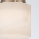 Acme 5.75'' Aged Brass Semi Flush Mount by Crystorama