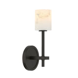 Aragon 4.5'' LED Matte Black Sconce by Crystorama