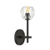 Aragon 4.5'' LED Matte Black Sconce by Crystorama