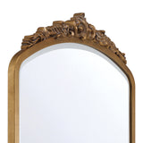 Arden 40'' Burnished Brass Mirror by Crystorama