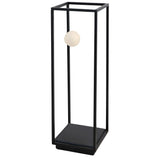 Abachina Portable Floor Lamp, Size: Small, Finish: Matte Black