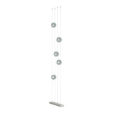 Abacus Floor Lamp - Cool Grey Sterling-Hubbardton Forge