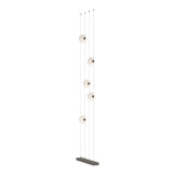 Abacus Floor Lamp - Opal Natural Iron-Hubbardton Forge