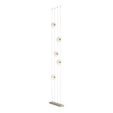 Abacus Floor Lamp - Opal Soft Gold-Hubbardton Forge
