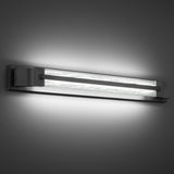 Aberdeen Bath and Vanity Light Small Black By Schonbek Beyond