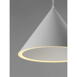 Abyss 1-Light LED Pendant by ET2 - Medium Matte White