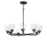 Acadia Chandelier Black by Maxim Lighting