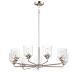 Acadia Chandelier Satin Nickel by Maxim Lighting