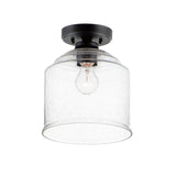 Acadia Semi-Flush Mount Black by Maxim Lighting