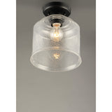 Acadia Semi-Flush Mount Black by Maxim Lighting